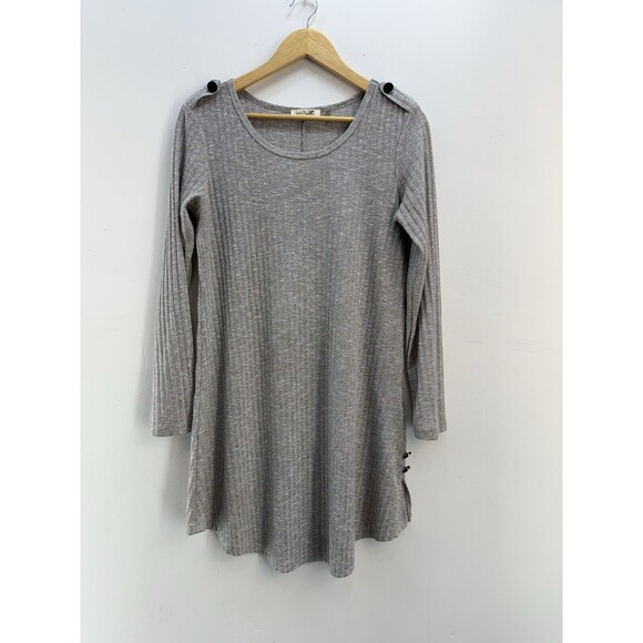 Simply Noelle Tops - Simply Noelle women Tunic long Sleeve Gray color Small